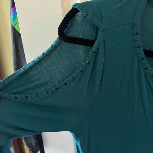 Teal Cable & Gauge tunic - Picture 2 of 7